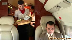 CFNM-Stewardessen in voller Fantasie