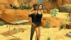 Η Παρωδία του Tomb Raider στο Sims 4 με Αιγυπτιακούς φαλλούς του πεπρωμένου