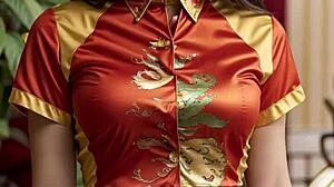 Azijke predstavljajo svojo zbirko spodnjega perila za kitajsko novo leto